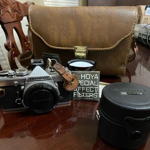 Vintage Olympus OM-1 35mm camera